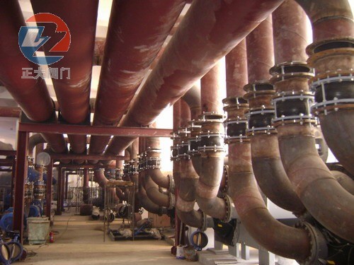 客户案例：我公司软接头在某大型小区泵房使用现场